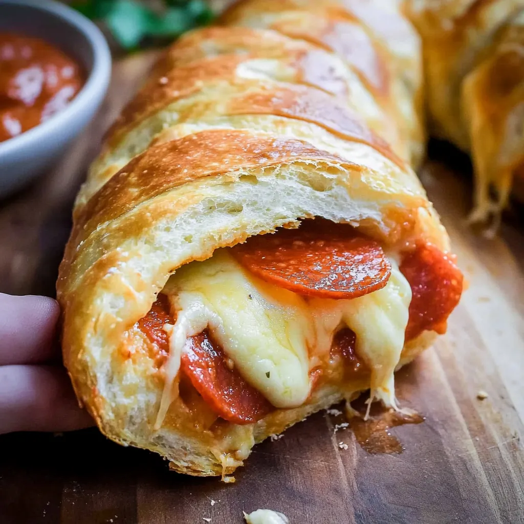 Cheesy Pepperoni Roll