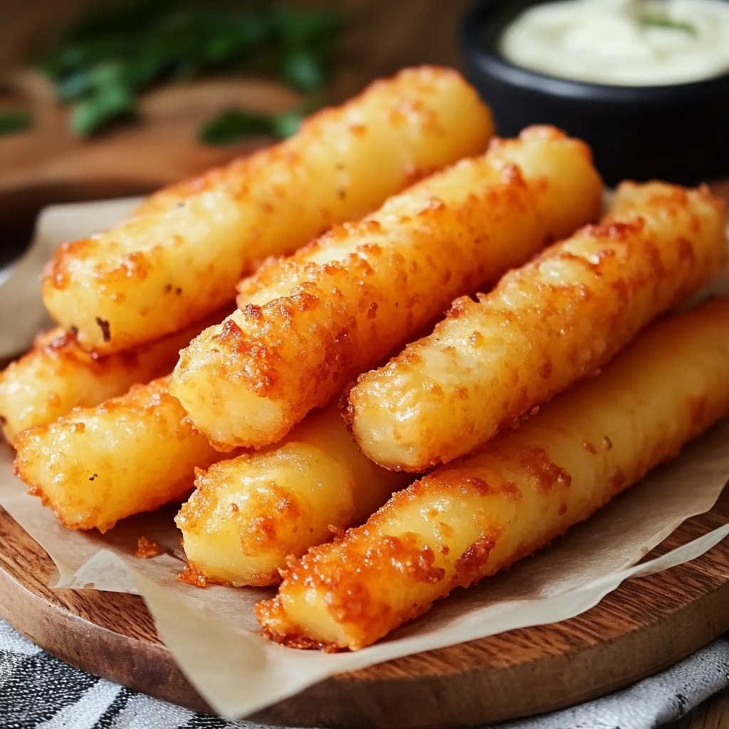 Tasty Potato Cheese Sticks Recipe