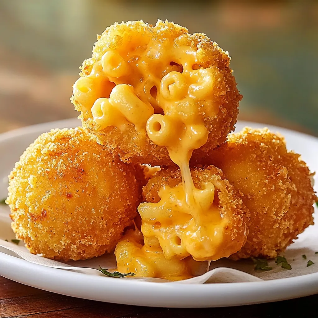 Tasty Fried Mac and Cheese Balls