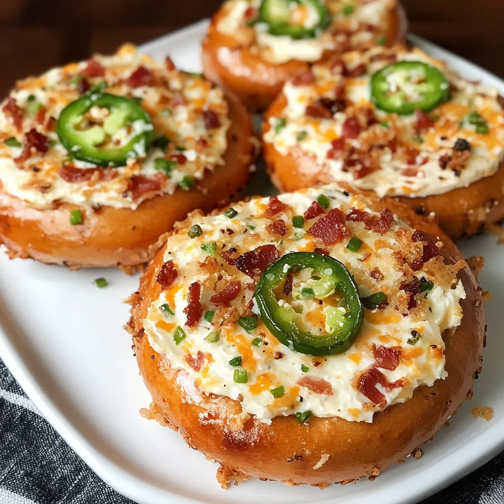 A plate of bacon and jalapeno pizza.