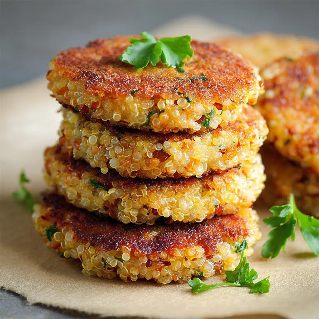 A stack of pancakes with green toppings.