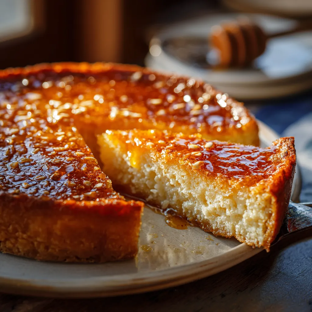 A slice of cake on a plate.