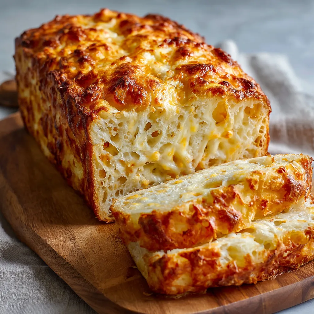 A slice of bread with cheese on it.