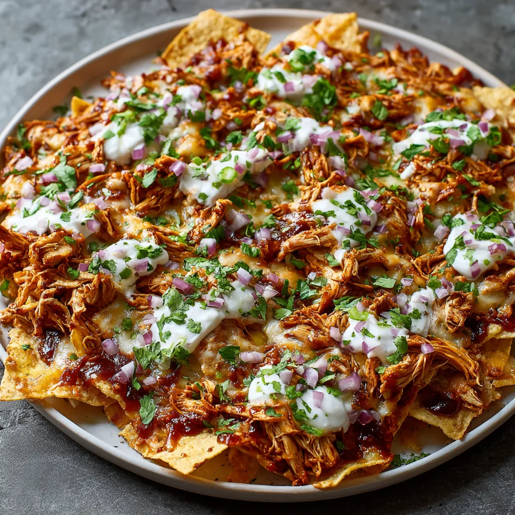 A plate of food with a white sauce on top.