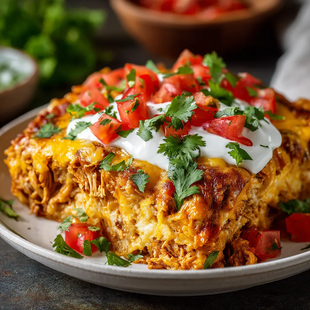 A plate of food with tomatoes and cheese on top.
