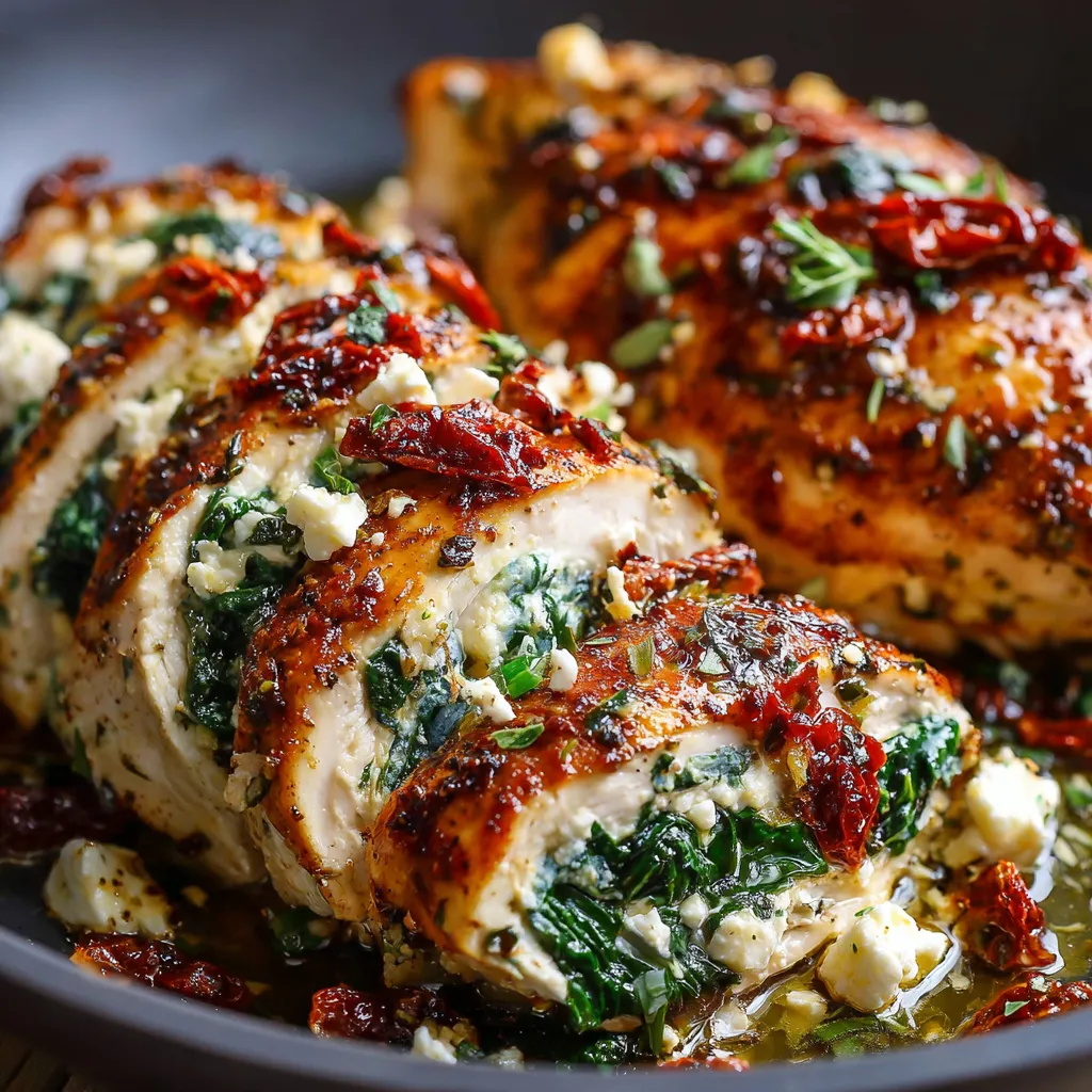 A plate of chicken with greens and spices.