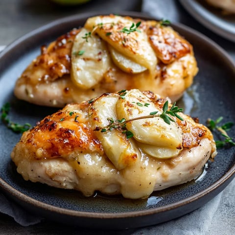 Brie and Apple Stuffed Chicken
