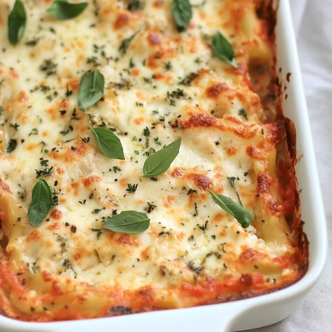 Cheesy Turkey Zucchini Lasagna on a plate