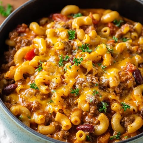 A bowl of macaroni and cheese.