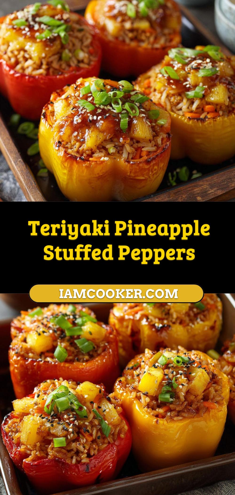 Teriyaki Pineapple with Bell Peppers and Chicken - Iam Cooker
