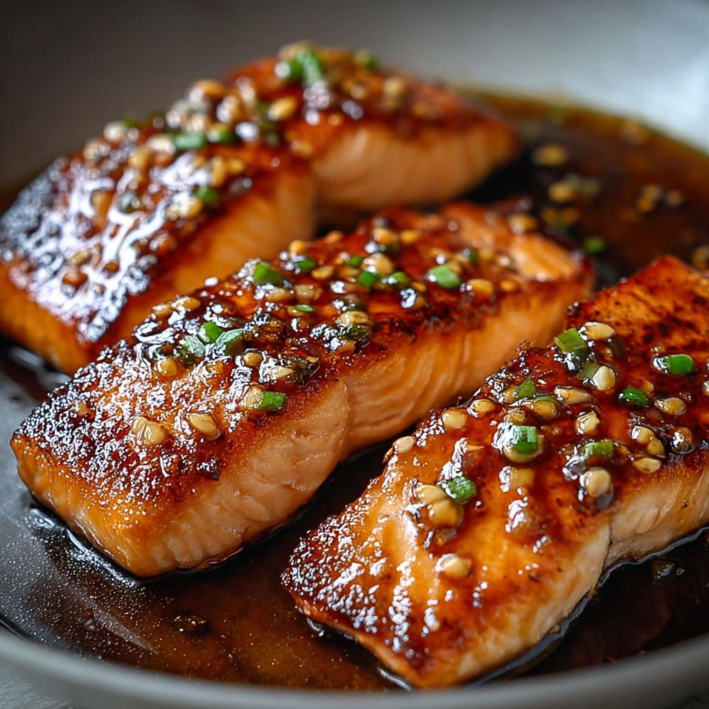 A bowl of food with fish and sauce.
