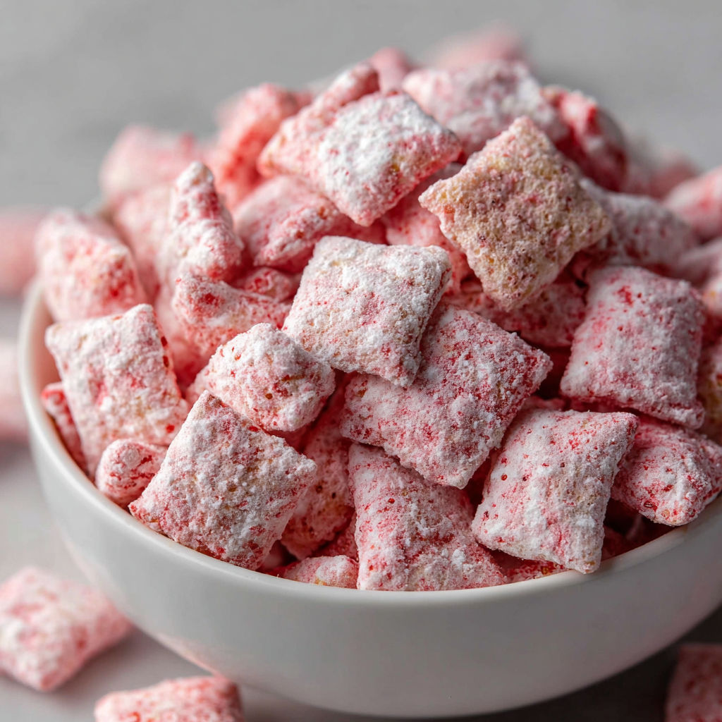A bowl of marshmallows.