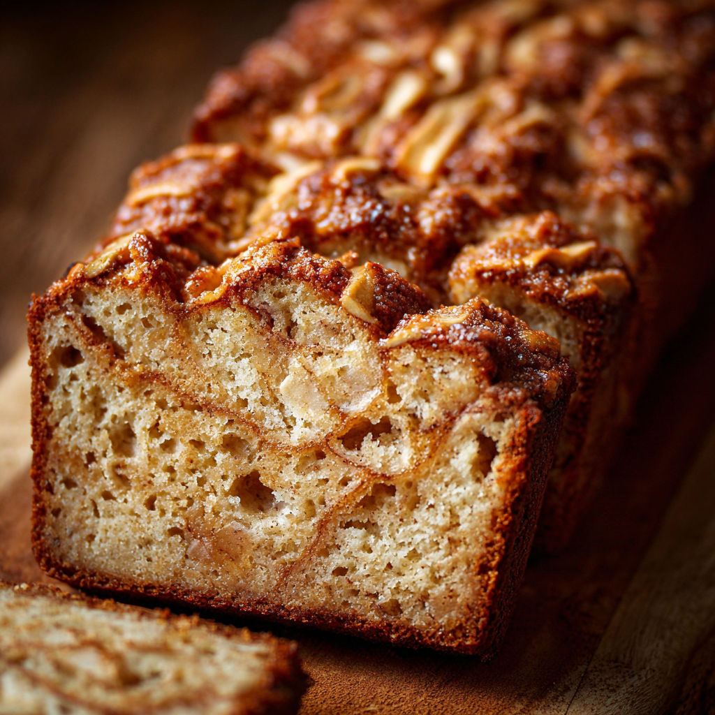 A loaf of bread with nuts on top.