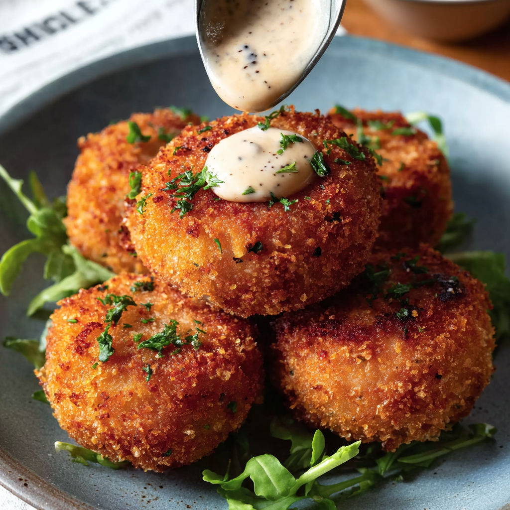 A plate of food with a spoon on it.