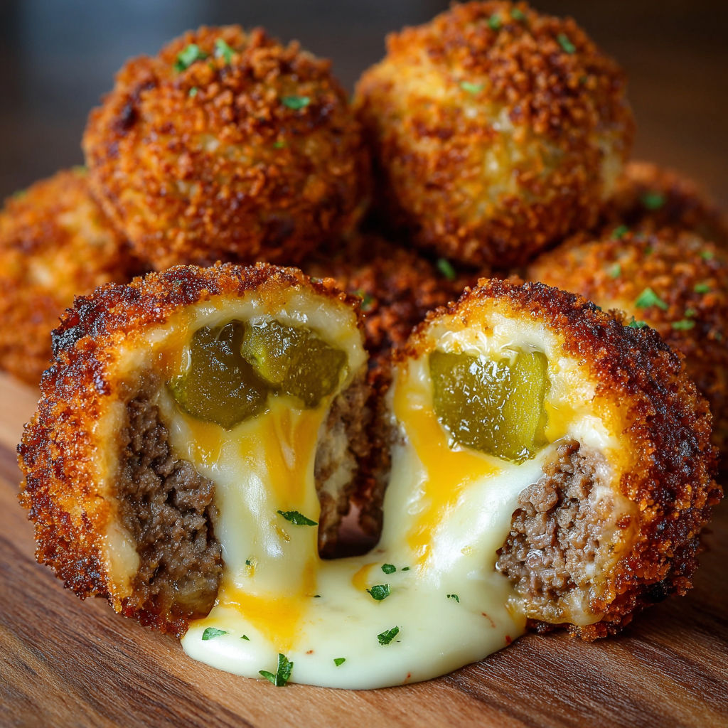 A plate of food with a green olive on top.