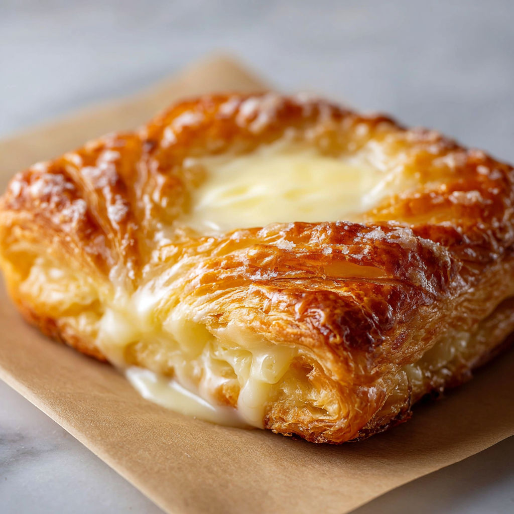 A pastry with a bite taken out of it.