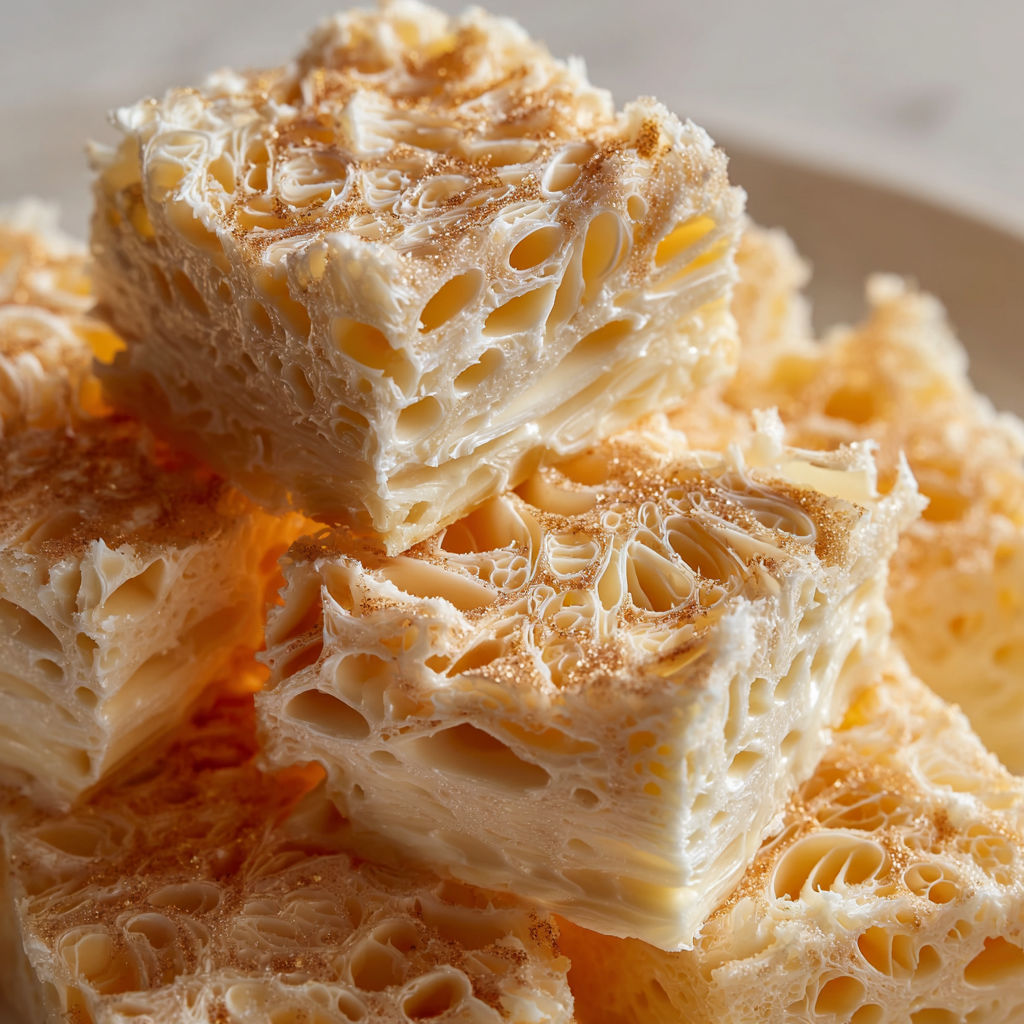 A plate of Kentucky Cream Pull Candy.