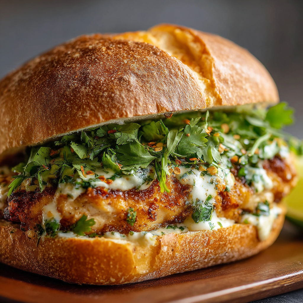 A sandwich with lettuce, tomato, and cheese.