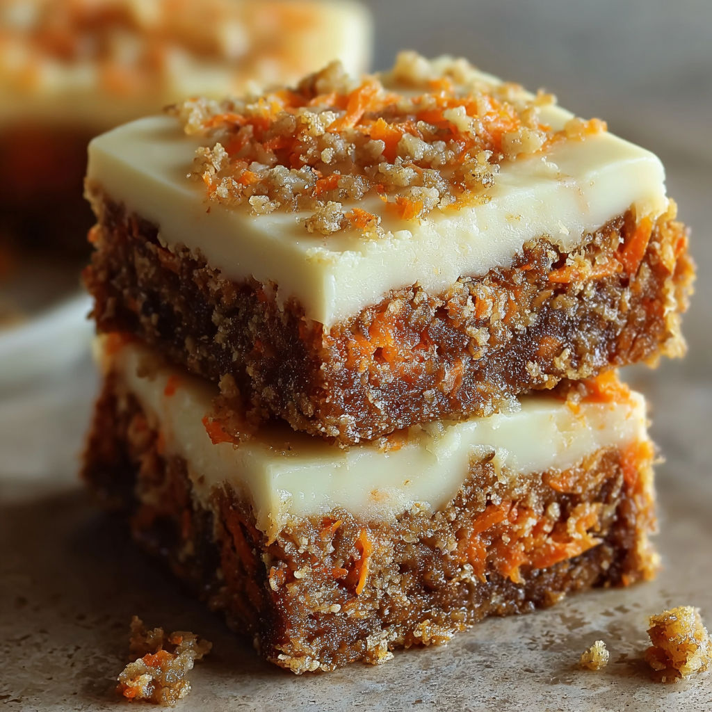 A slice of carrot cake.