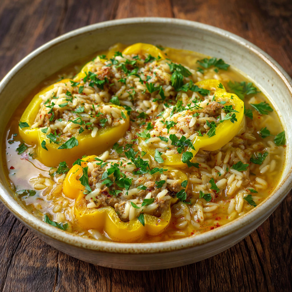 A bowl of food with rice and vegetables.