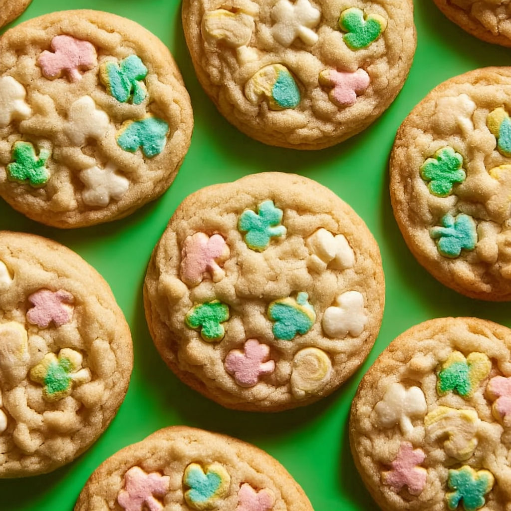 Lucky Charm Cookies Marshmallow