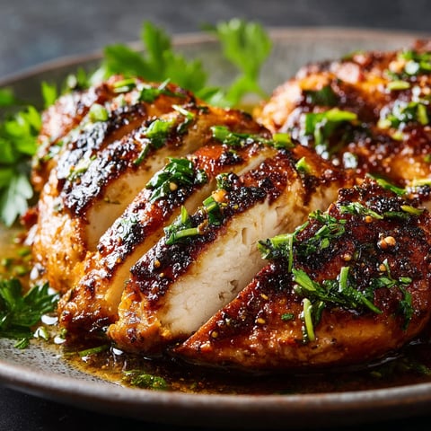 Chicken marinated in a spicy sauce.
