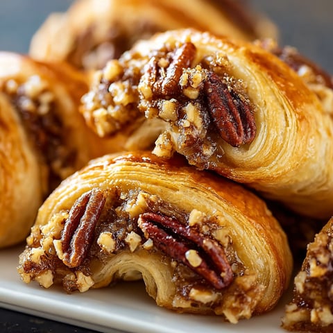 Pecan Pie Crescent Rolls.