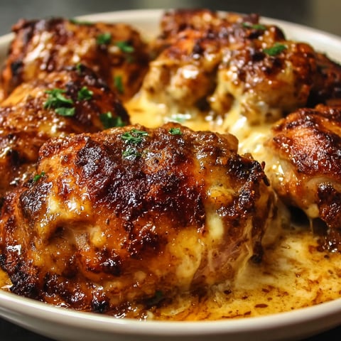 A plate of Mississippi Mud Chicken.